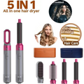 5-in-1 Hair Dryer Hot Air Comb